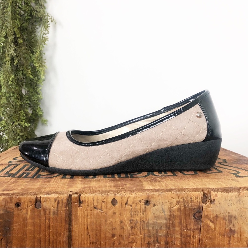 🔥Chinese Laundry | Cap Toe Quilted Wedges